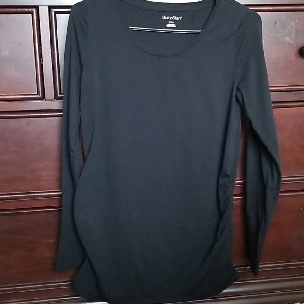 Black Maternity Long Sleeve